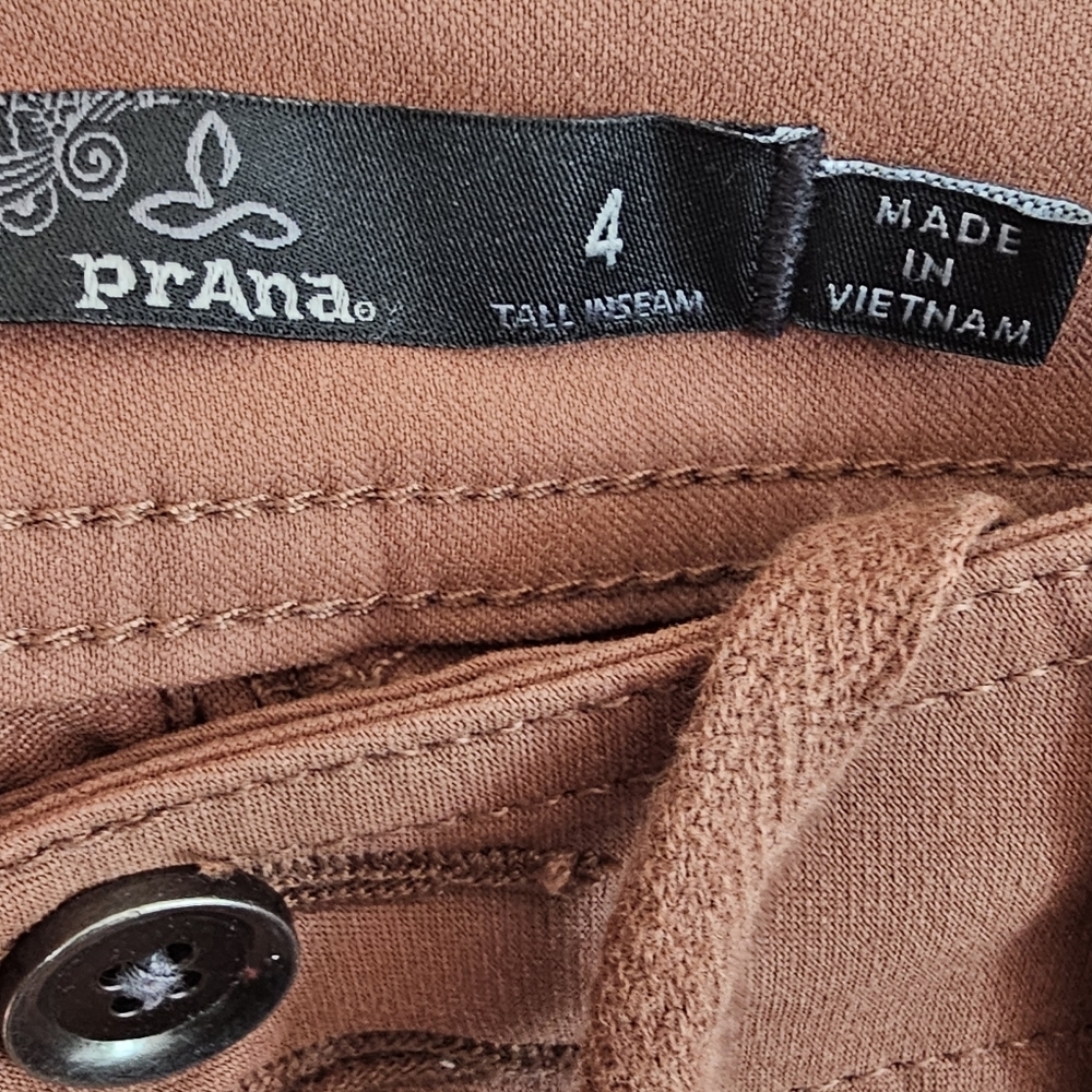 Prana Women's Rust Track Pants - Picture 6 of 6